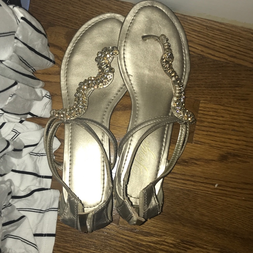 Fergie Beaded Sandals